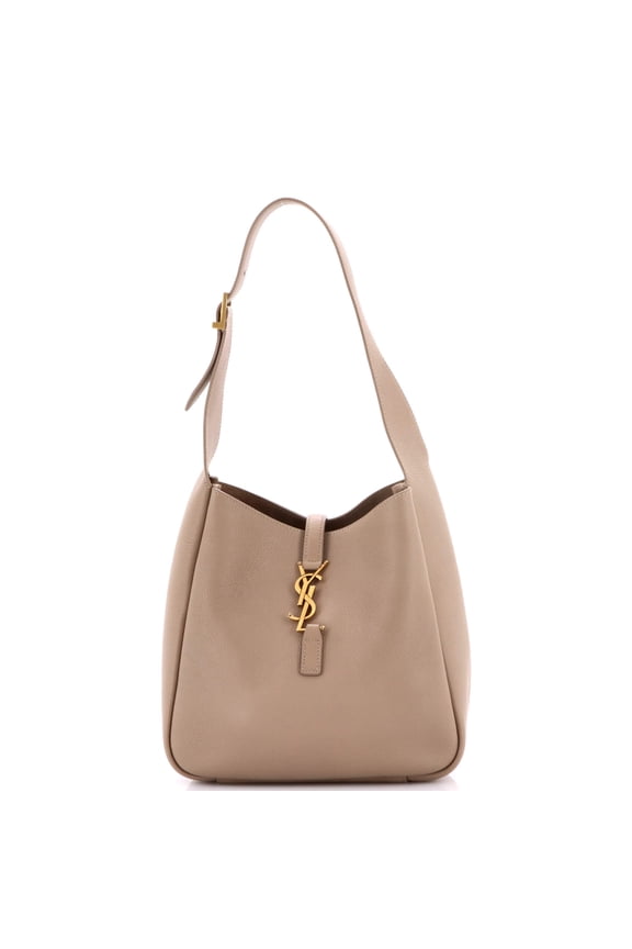 Pre-Owned Le 5 a 7 Supple Hobo Leather Small By Rebag