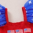 thumbnail image 6 of JUMEYU Fourth of July Baby Girl Bodysuit Newborn Baby Girl Outfits Short Sleeve Jumpsuit Romper Summer Clothes 0 3 6 9 12 18 24 Months (Blue,3-6 Months), 6 of 7