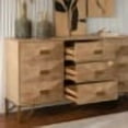 thumbnail image 2 of 3 Drawers Dresser, Modern Dressers & Chests of Drawers, TV Stand,Light Wood Dresser for Bedroom,Living Room,Hallway, 2 of 6