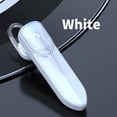 thumbnail image 1 of Auriculares 5.2, 300mAh, Auriculares deportivos de larga duración con gancho para oreja, función de de voz para negocios, gimnasio, - blanco, 1 of 10