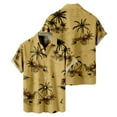 thumbnail image 4 of JLFKNG Mens T-Shirts Short Sleeve Shirts For Men Fashion Hawaiian Style Coconut Tree Printed Casual Loose Fit Shirt Tops Lounge Summer Tops, 4 of 4