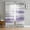 Gray Purple, variant on Sage Green Gray Sheer Curtains 54 Inches Length 2 Panels Set, Window Sheer Curtains for Living Room/Bedroom, Neutral Abstract White Ombre Texture Light Filtering Rod Pocket Curtain 52'' x 54'' x 2