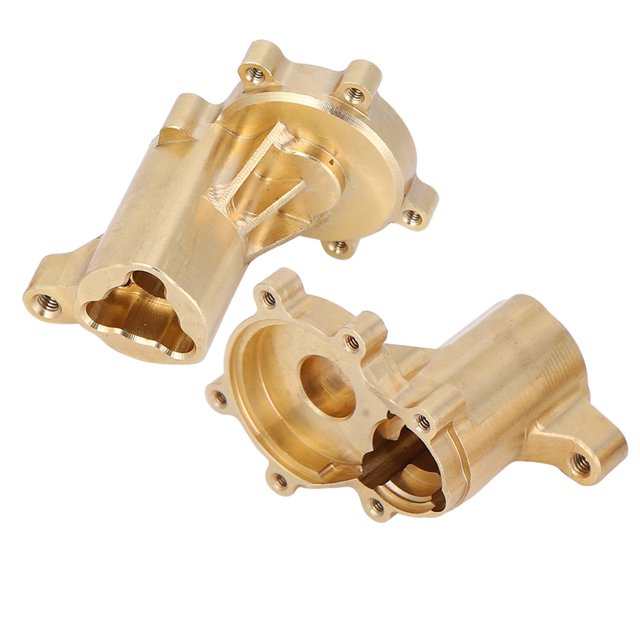 2 Pcs Boîtier Arrière Extérieur en Laiton Accessoires RC pour Redcat Gen8 Scout II 1/10 RC Crawler