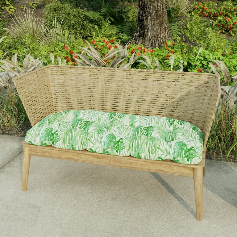 Tufted outdoor bench cushion sales