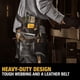 thumbnail image 2 of Funda de piel DEWALT con cinturón para herramientas, 2 of 8