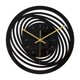 thumbnail image 1 of Reloj de pared redondo con decoración rústica para el hogar, relojes de cocina modernos, minimalistas, para habitación de niños, 1 of 6