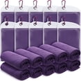 thumbnail image 1 of Toalla de microfibra refrescante Redbaker, 100 x 30 cm, 20 unidades, color morado, 1 of 7