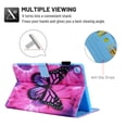 thumbnail image 3 of Samsung Galaxy Tab A8 2021 Case, Dteck Flip Case for Samsung SM-X200/X205 10.5 inch, Cute Pattern Folio Flip Case with Credit Card Slots for Samsung Galaxy Tab A8 10.5 (2021),Pink Butterfly, 3 of 4