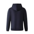 thumbnail image 7 of XIAONU Mens Hoodies Zippered Front Drawstring Hooded Sweatshirt With Pockets Fleece Warm Solid Color Hoodie Jacket, 7 of 7