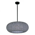 thumbnail image 3 of Nine Light Adjustable Pendant Bronze  Plated Silver Finish With Beveled Crystal Glass Maxim Lighting 39879Bcbz, 3 of 4