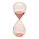 thumbnail image 2 of Reloj de arena con temporizador de 15 minutos, reloj de arena decorativo, reloj de arena de vidrio. Rosa, 2 of 9