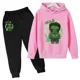 thumbnail image 3 of Nueva sudadera con capucha y pantalones de Marvel Hulk Capitán América para niños, traje de 2 piezas, ropa informal para niño y niña, sudadera, trajes deportivos para niño, 3 of 5