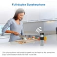 thumbnail image 3 of vtech VS DECT 6.0 Bluetooth 4 Handset Cordless Phone for Home with Answering Machine, Blocking, Caller ID, Intercom and Connect to Cell (Silver & Black) Silver 4 Handsets Phone, 3 of 12