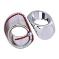 thumbnail image 4 of 2pcs For Mitsubishi Outlander 2013 2014 Chrome Front Fog Light Cover, 4 of 5
