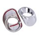 thumbnail image 4 of 2pcs For Mitsubishi Outlander 2013 2014 Chrome Front Fog Light Cover, 4 of 5