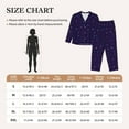 thumbnail image 4 of Naloa Symboles Mathématiques Imprimés Pyjamas pour Femmes Ensemble, Ensembles de Pyjamas pour Femmes, Ensembles de Détente pour Femmes, 2 Pcs pour Femmes-Moyen, 4 of 7