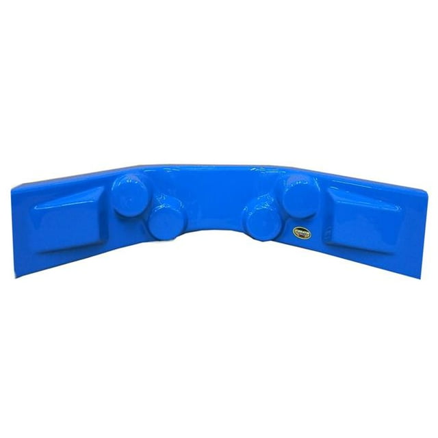 Dash Panel Curved, Blue - 30 x 12 x 6.5 in.