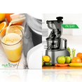thumbnail image 3 of Nutrichef PKSJ40 Stainless Steel Countertop Masticating Slow Juicer & Drink Maker, 3 of 4