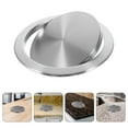 thumbnail image 6 of QIDITONG Trash Lid Bathroom Garbage Can Lid Stainless Steel Swing Lid Trash Can Cover Bathroom Lid Stainless Steel Swing Lid For Trash Can, 6 of 6