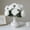 🔥 White_Hot, variant on ZYXWVU Artificial Chrysanthemum Bouquet Faux Mum Flowers Festive Floral Decor For Home Office Table Centerpiece Wedding Party Arrangement Vase