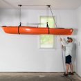 StoreYourBoard Kayak and Canoe Ceiling Pulley System, Garage Mount