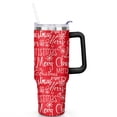 thumbnail image 2 of Christmas 40oz Stainless Steel Vacuum Insulated Tumbler with Lid and Straw Gifts for Mom Friend Sister Grandma, 2 of 7
