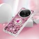 thumbnail image 5 of Funda para Xiaomi Redmi A3 con Brillo Líquido Flotante, Purpurina, Parachoques y Anillo Giratorio Soporte, 5 of 5