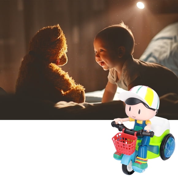 Juguete Para Niños, Juguete, Triciclo Triciclo 3 Equipo Música Dinámica de Equipo para 3 Años + Por Regalo para Cumpeados