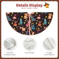 thumbnail image 3 of Bingfone Christmas Tree Skirt Mat Christmas Decoration Interior 30" -Cute Animals, 3 of 6