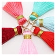 thumbnail image 5 of 10pcs Polyester Trim Fringe Tassel Keychain Decoration DIY Pendant Epoxy Resin Mold Cellphone Bookmark Tassel For jewelry Making, 5 of 7