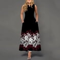 thumbnail image 1 of Robes d'Été pour les Femmes 2023 Causal Ourlet A-Ligne Fluide Mini Robe Blouse, 1 of 5