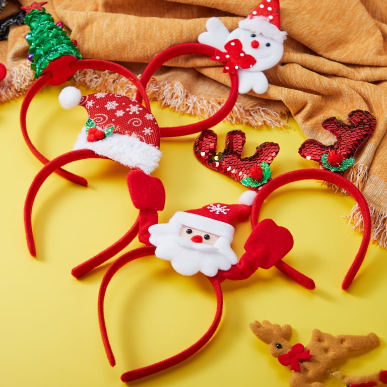 Joyfy 14 Pcs Christmas Headbands with Different Designs  display picture 2