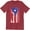 Red, variant on Puerto Rico American Flag Men's Rican US USA Pride T-Shirt