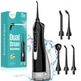 thumbnail image 1 of Coslus Irrigador bucal eléctrico, hilo dental inteligente recargable, hilo dental inteligente portátil, limpiador de dientes inalámbrico, selección de hilo dental para adultos, 1 of 7