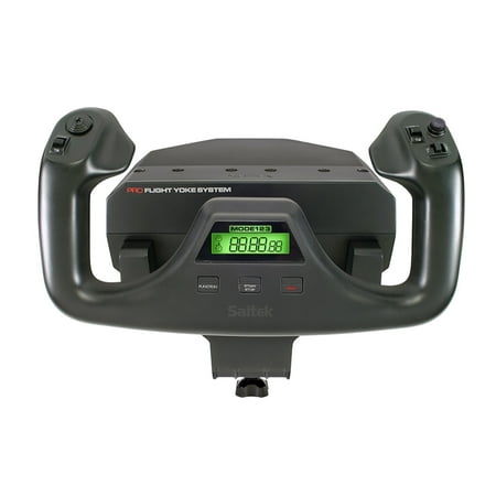 Logitech G Saitek PRO Flight Yoke System + Logitech Flight Rudder Pedals (Black)