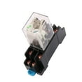 thumbnail image 3 of DC12V 35mm DIN Rail Coil Power Relay 8 Pin 10A AC240V DC28V w Base, 3 of 4