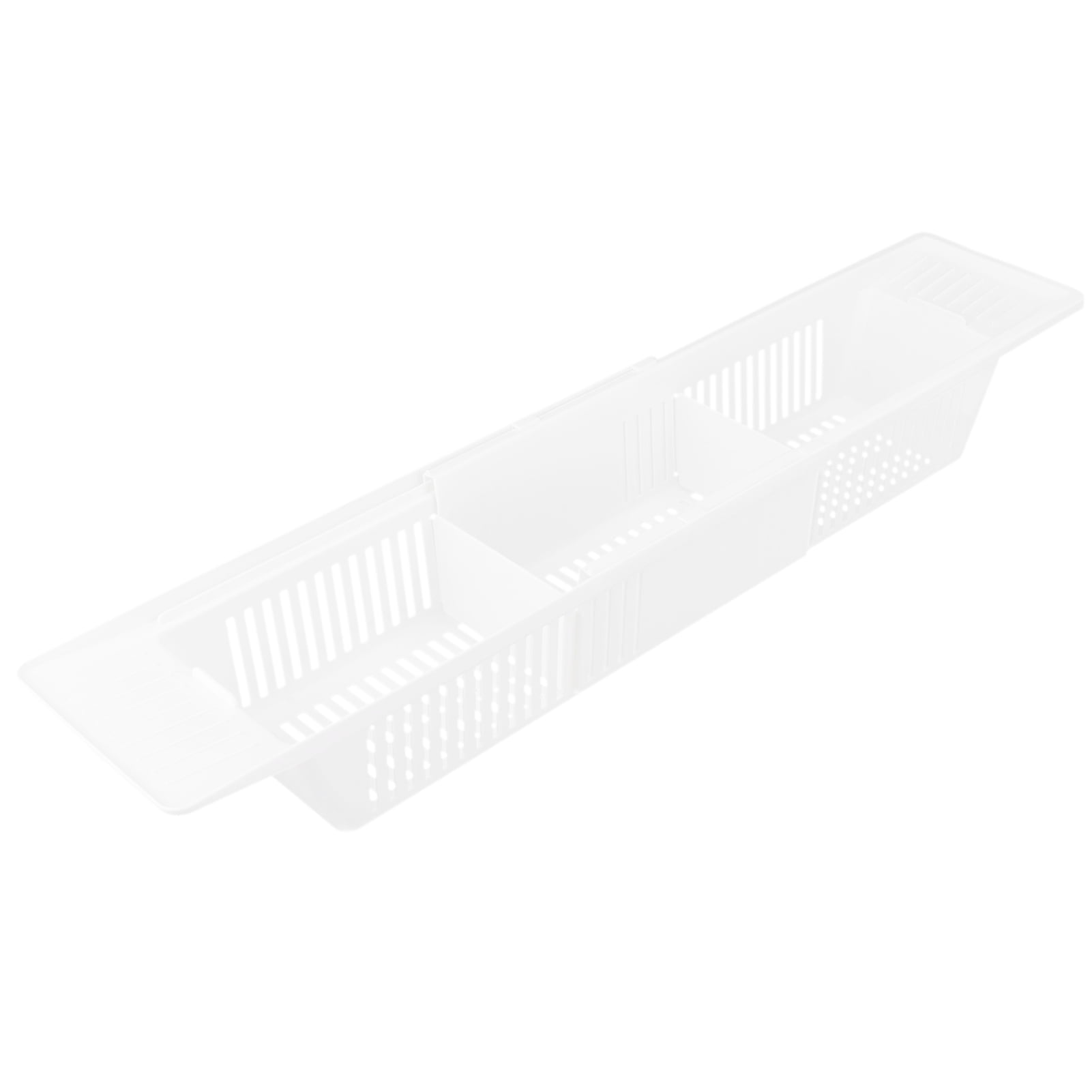 Retractable Bathtub Shelf: Multi,Purpose Storage, Shampoo, Toys, Towels, Quick Drying