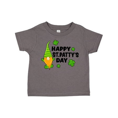 

Inktastic Happy St Pattys Day with Gnome Gift Toddler Boy or Toddler Girl T-Shirt
