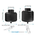 thumbnail image 4 of BQBQERT Practical Garage Door Sensors Set Portable with Most Openers Home Garage Accessory for Daily Household Use, 4 of 6
