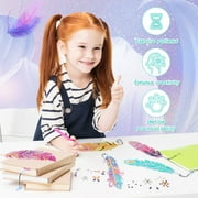 6 7 8 9 10 Year Old Girl Gifts, Arts and Crafts for Kids Age 8-12 Diamond Painting Kit for Girls Toys Age 8-9-10-11 Year Old Bookmarks for Children Adults Women Birthday Presents for 5-13 Years Girl