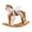 Organza Ribbon, variant on Kuntesetty Rocking Horse Statue Decorative Creative Elegant Ribbon Accent Collection Unique White Ribbon