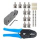 thumbnail image 1 of 1Set Coax Rf/Bnc Crimp Tools for Rg58 / Rg59 / Rg6 with 10Pcs Bnc Plug Crimp Connector Set CNIM Hot, 1 of 5