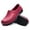 Wine red, variant on Cyiecw Chef Shoes for Men Oil Resistant Waterproof Safety Work Shoes Nurse Shoes Indoor and Outdoor Non-Slip Garden Work Shoes Kitchen Shoes