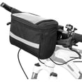 thumbnail image 1 of Bolsa aislante para manillar de bicicleta - Bolsa térmica con bolsillo delantero para bicicleta, 1 of 5