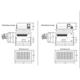 thumbnail image 4 of Tjernlund RB12X6B Register Booster Fan 12 x 6" Brown Grill, 4 of 4
