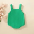 thumbnail image 5 of mgoYE Baby Boy Clothes 3-6 Months My First St Patricks Day Baby Boy Girl Outfit Sleeveless Romper Overalls Onesie Newborn Spring Clothes(Green,6-9 Months), 5 of 9