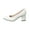 White, variant on Black Women'S Heels Pointed Toe Block Heel Square Heel Comfortable Work Wear Office Suitable Casual Dress Shoes For Everyday Occasions Size 41