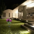 thumbnail image 5 of Xuniizn Solar Flowers Outdoor Waterproof, Solar Charge Colour Solar Lights Garden Decor Artificial Solar Flowers for Outdoor, Balcony, Flower Bed, Garden, Courtyard, Solar Garden Lights, 5 of 7