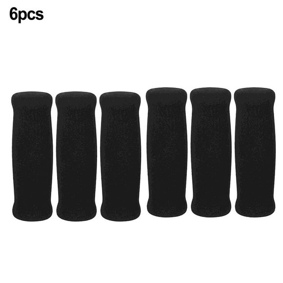 6Pcs Walking Aid Handle Cover Elderly Grip Hiking Pole Sponge Crutch Grips