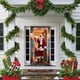 thumbnail image 4 of Uuiauoio Christmas Door Curtain,Festive Christmas Door Curtain with Santa Claus Design Outdoor Holiday Decor Hanging Fabric Banner for Porch Entryway Wall Photo Background and Party Decoration, 4 of 6